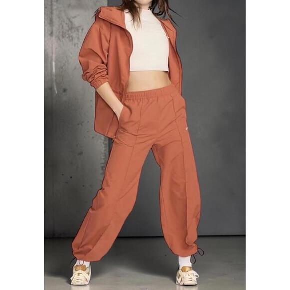 Nike Pants - Nike Pants Sportswear  Wovens Women's Burnt Sunrise /Sail Open-Hem S FQ3588